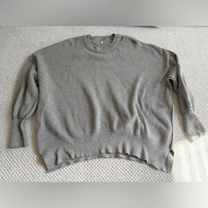 Ribbed Crewneck Sweater